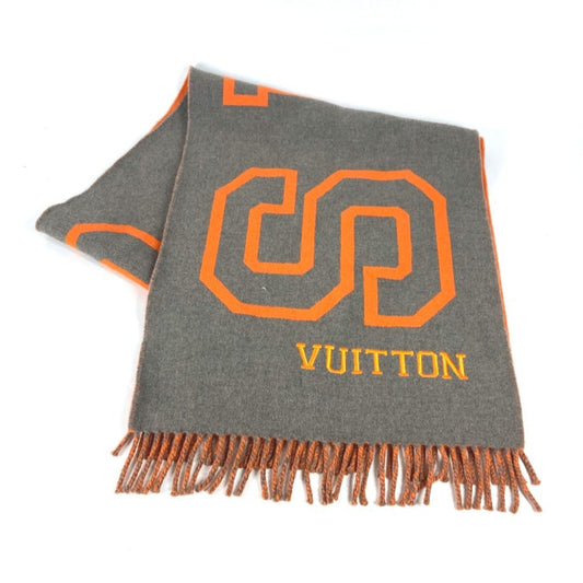 Louis Vuitton Wool Gray Scarves