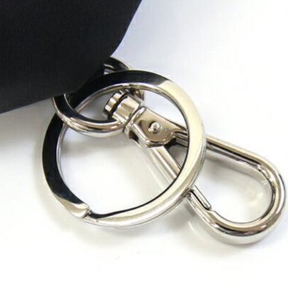 Prada Nylon Black Key Rings
