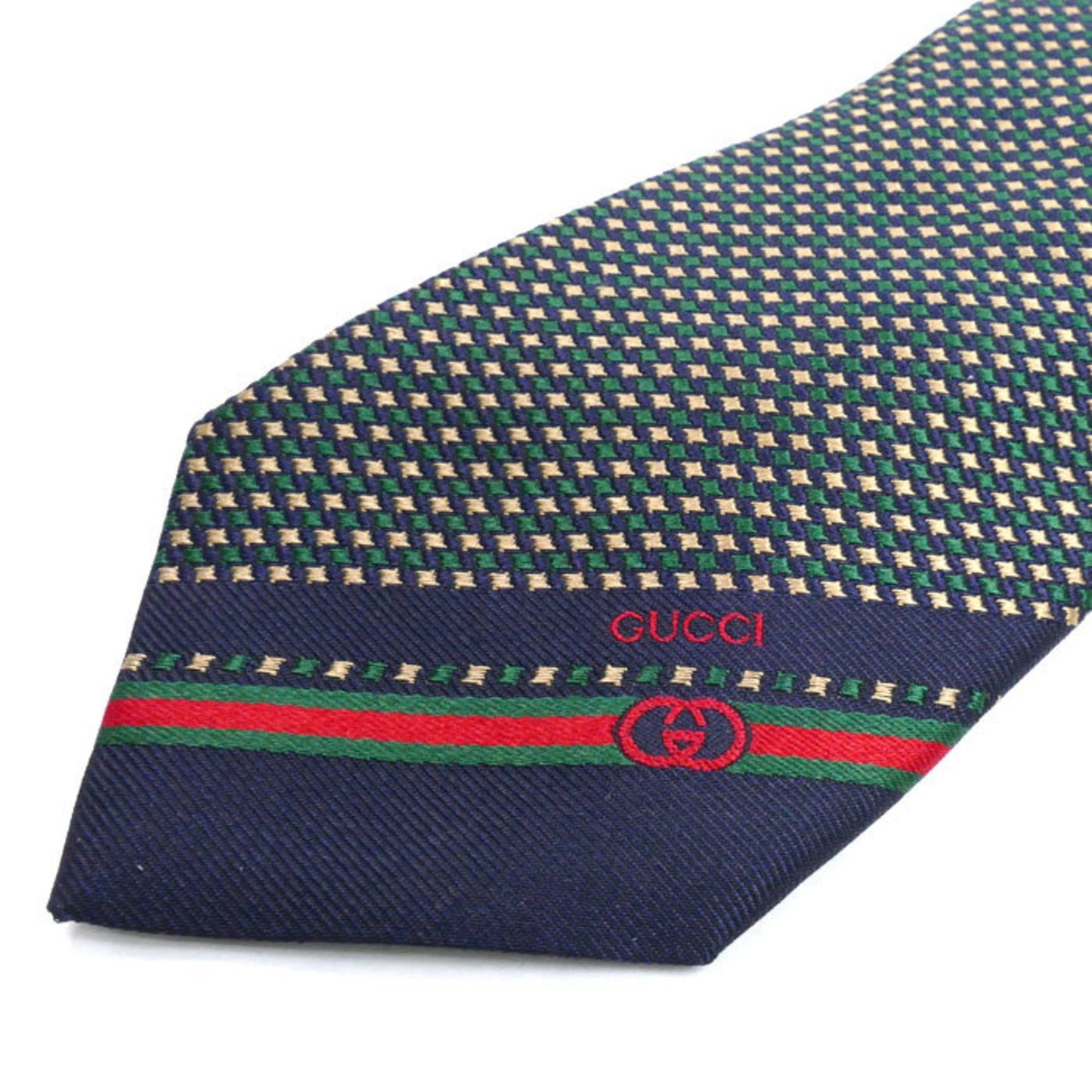 Gucci Silk Green Ties