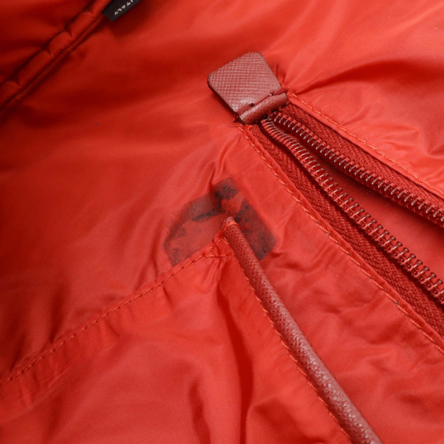 Prada Nylon Red Shoulder Bags