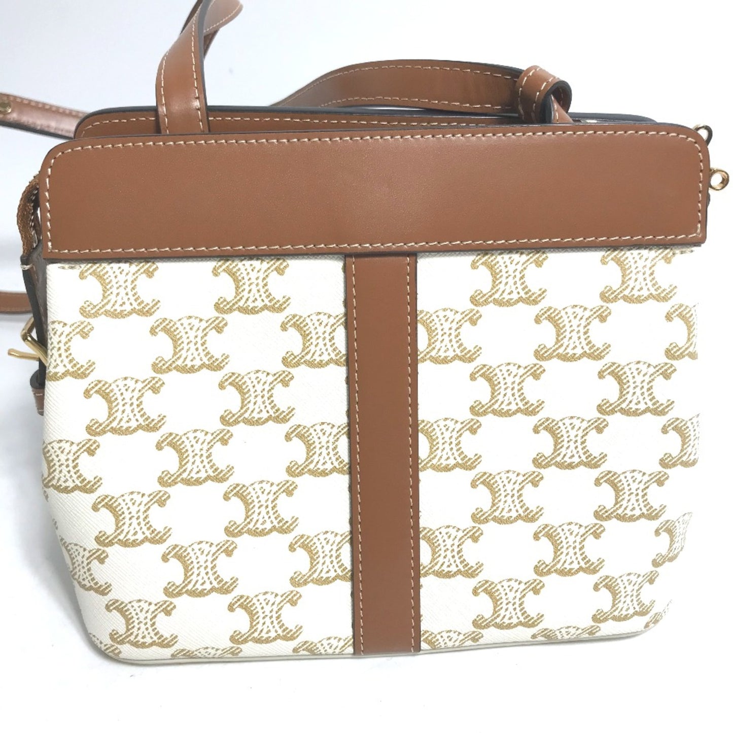 Celine Others White Shoulder Bags