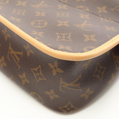Louis Vuitton Monogram Canvas Brown Shoulder Bags