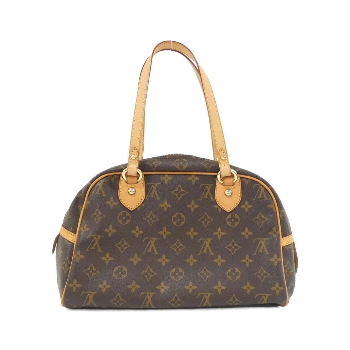 Louis Vuitton Coated Canvas Brown Shoulder Bags