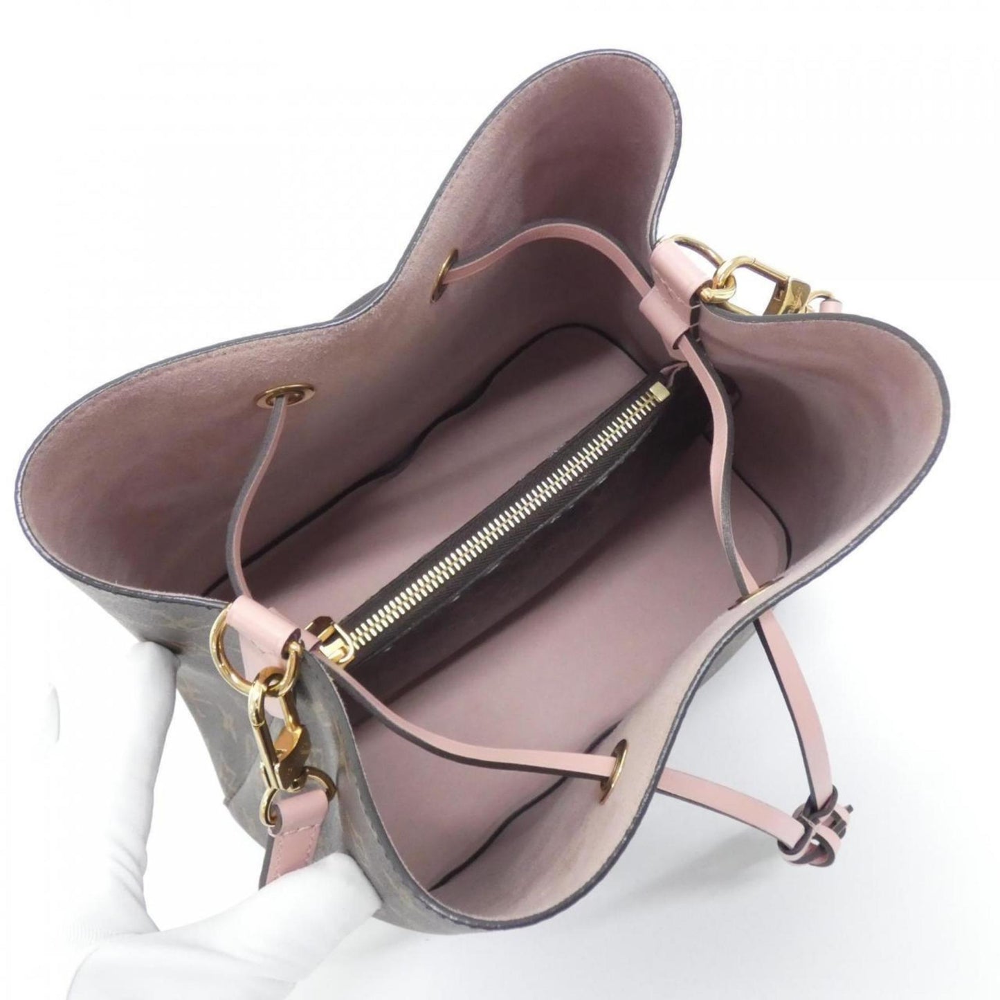 Louis Vuitton Coated Canvas Brown Shoulder Bags