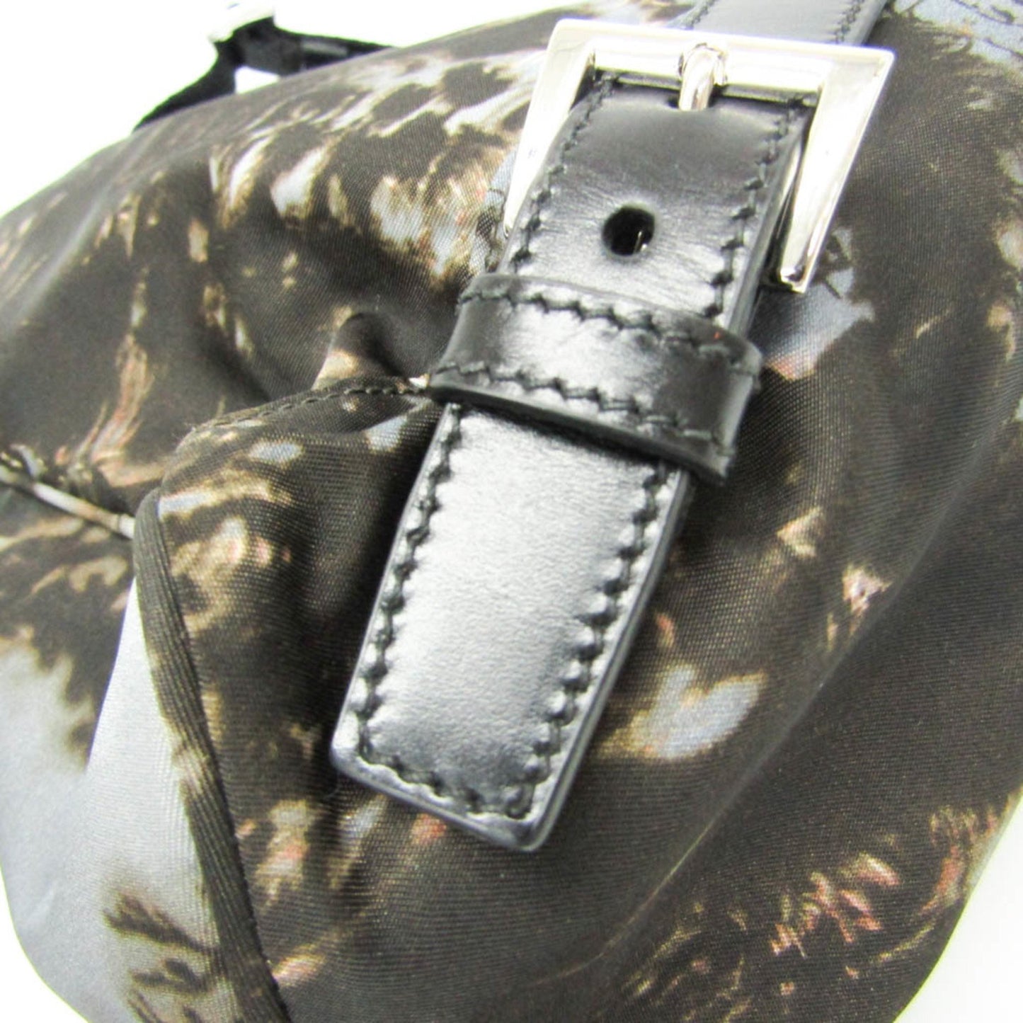 Prada Nylon Gray Backpacks