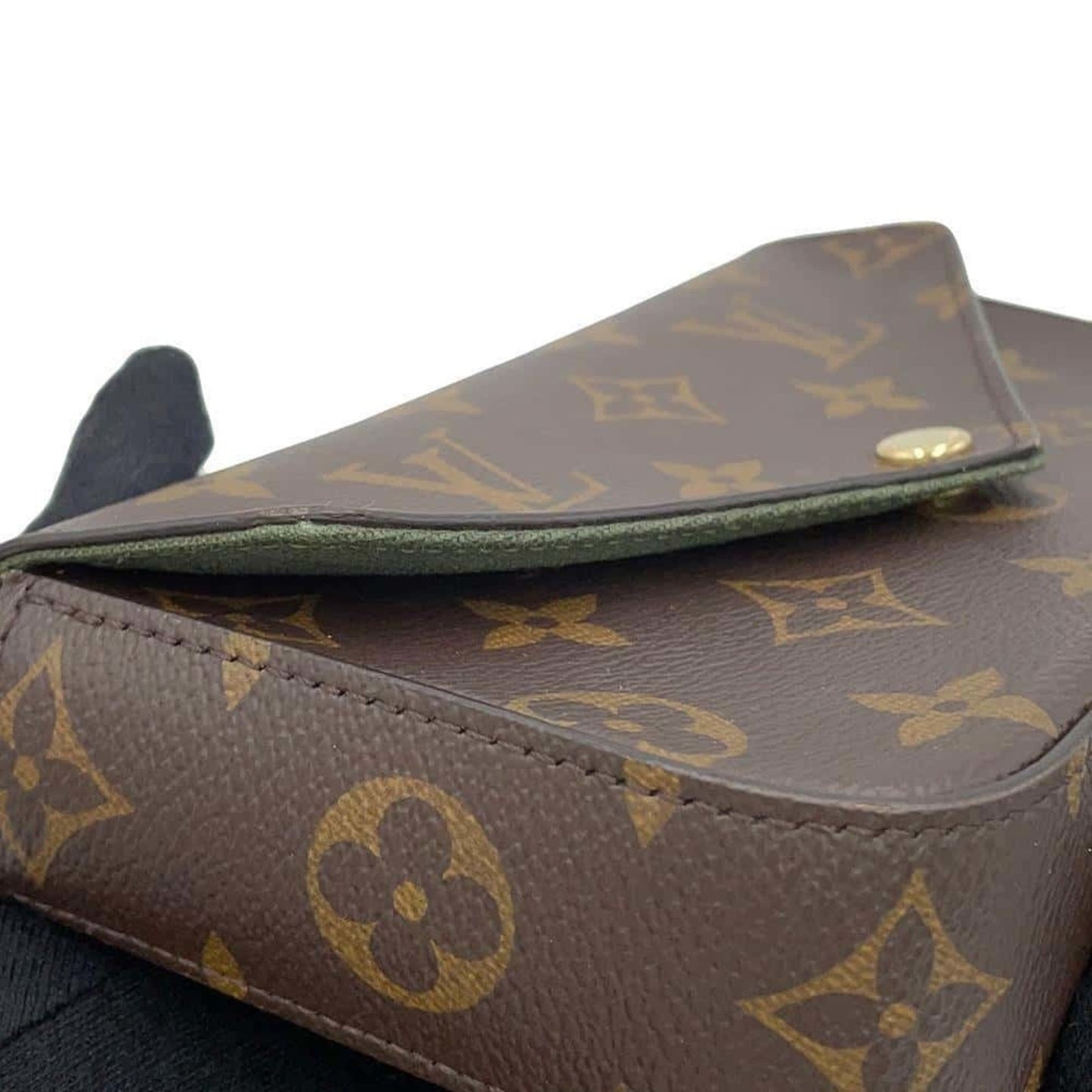 Louis Vuitton Monogram Canvas Green Shoulder Bags