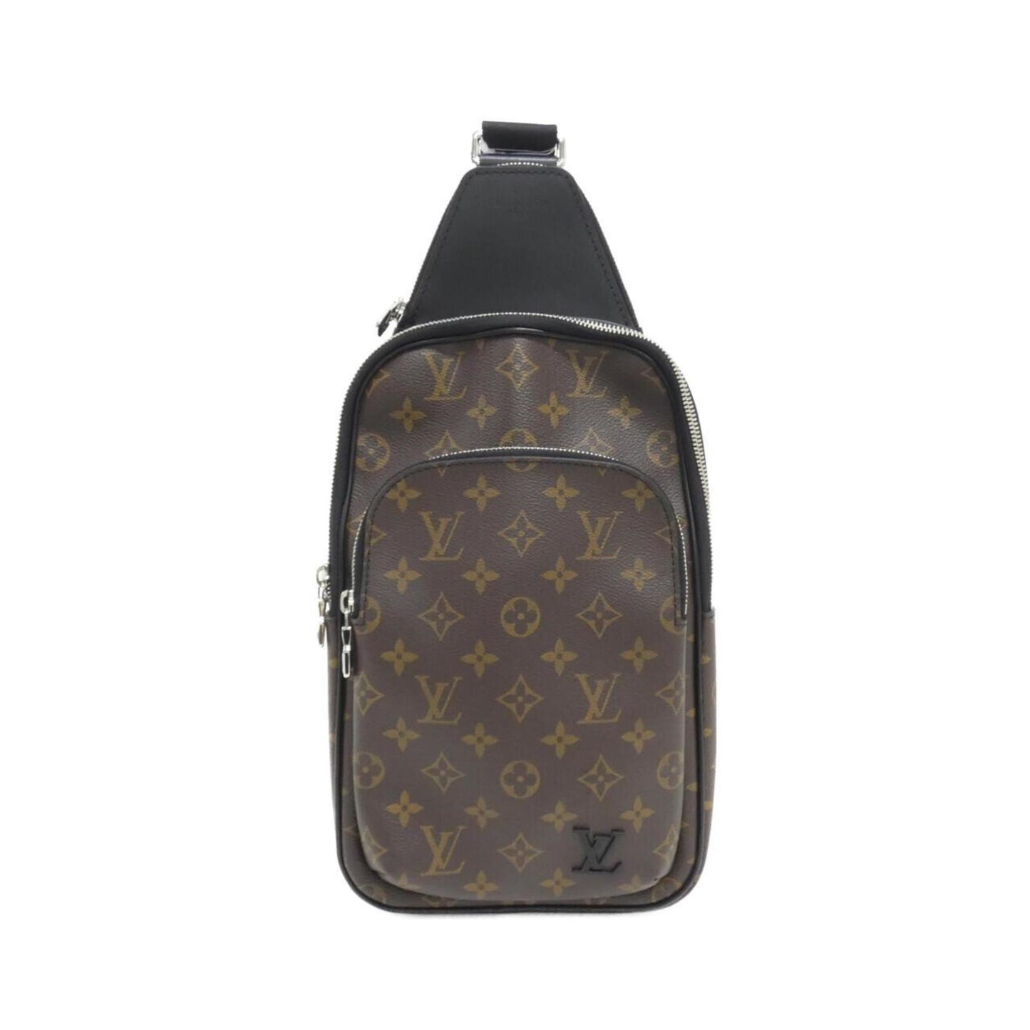 Louis Vuitton Coated Canvas Black Shoulder Bags