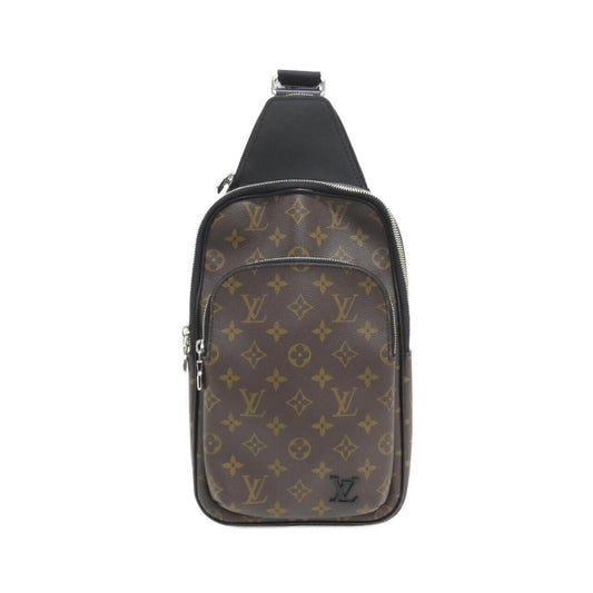 Louis Vuitton Coated Canvas Black Shoulder Bags