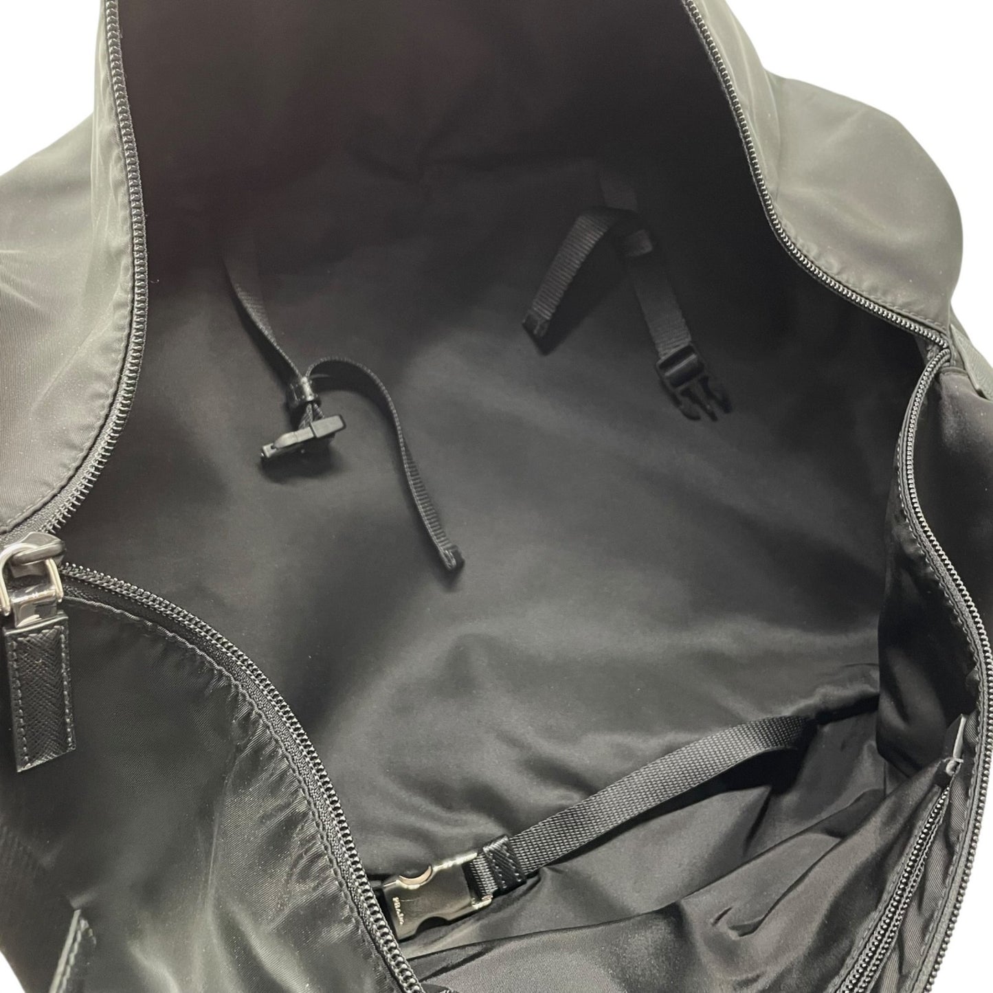Prada Nylon Black Backpacks