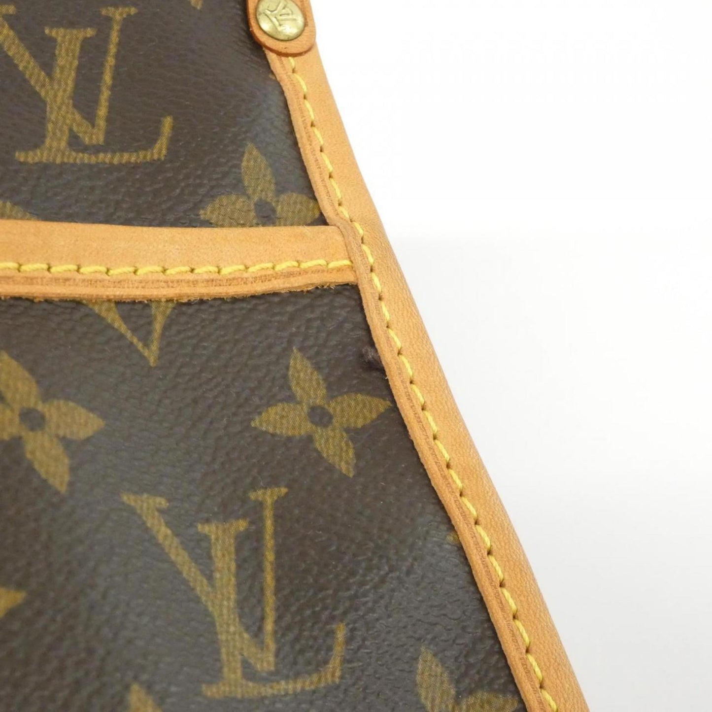 Louis Vuitton Coated Canvas Brown Shoulder Bags