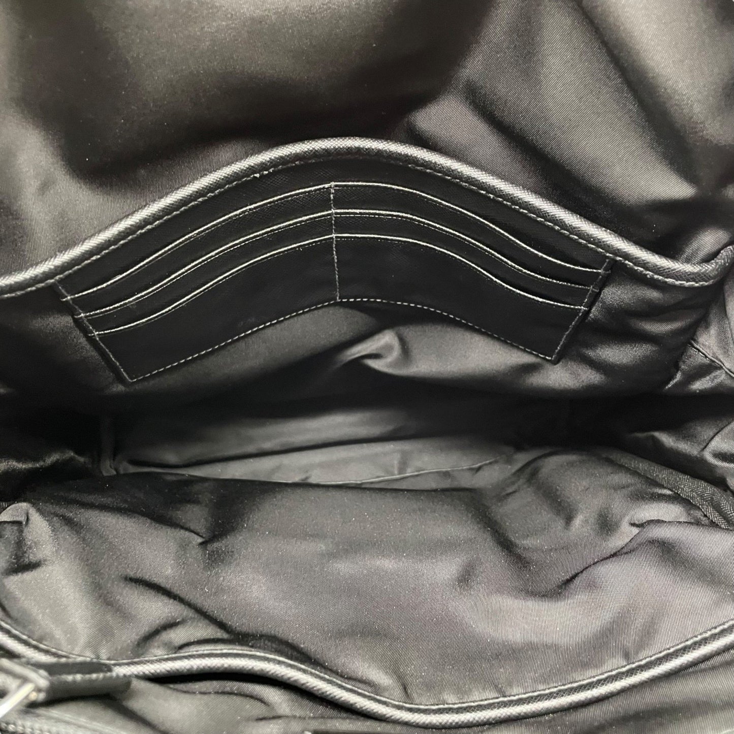 Prada Nylon Black Backpacks
