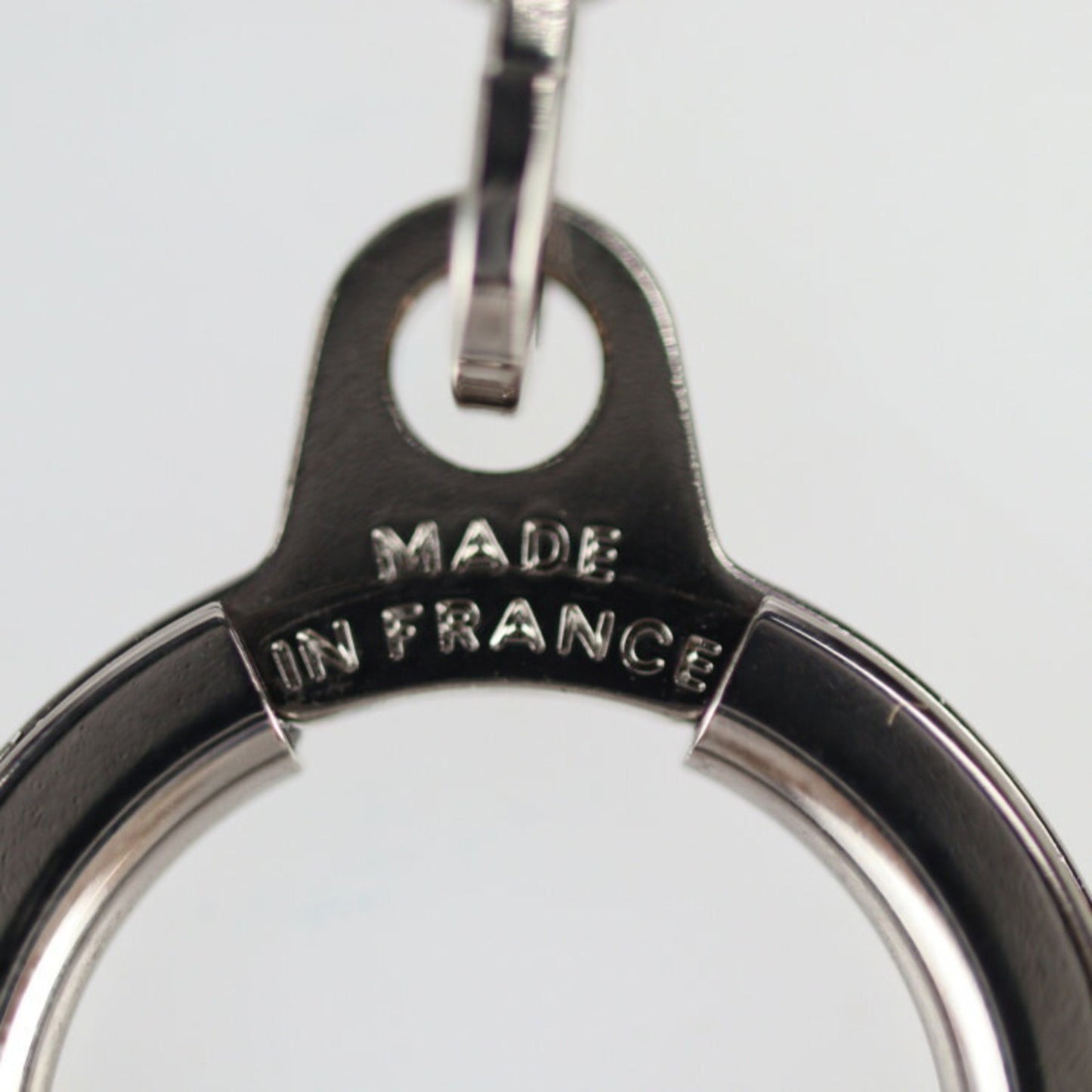 Louis Vuitton Glossy Material Black Key Rings