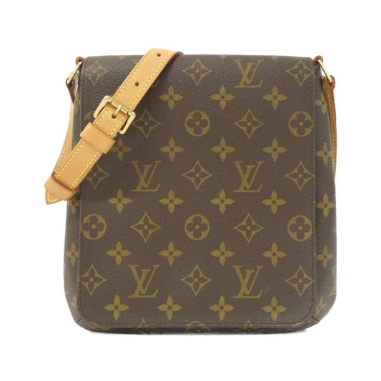 Louis Vuitton Coated Canvas Brown Shoulder Bags