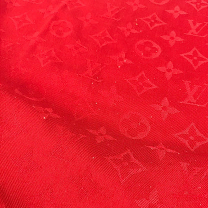 Louis Vuitton Silk Red Scarves