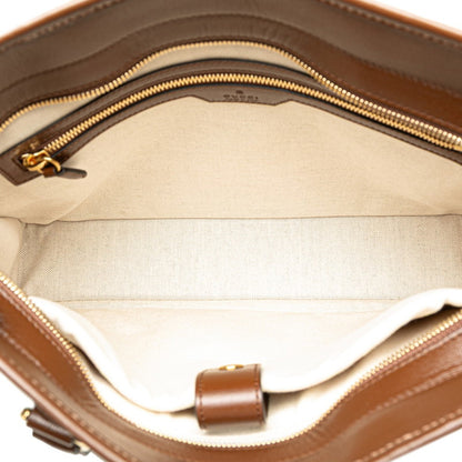 Gucci Pvc Brown Briefcases