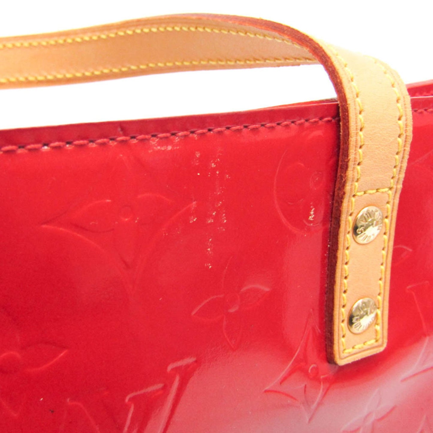 Louis Vuitton Vernis Red Handbags