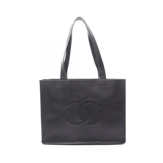 Chanel Calfskin Black Tote Bags