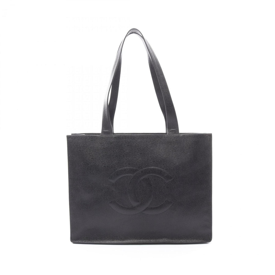 Chanel Calfskin Black Tote Bags