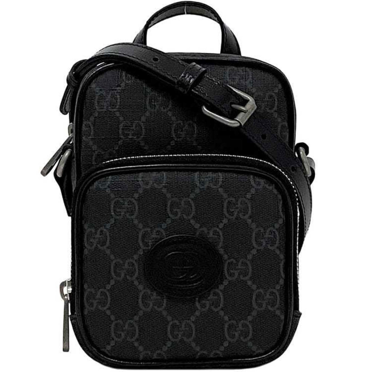 Gucci Pvc Black Shoulder Bags