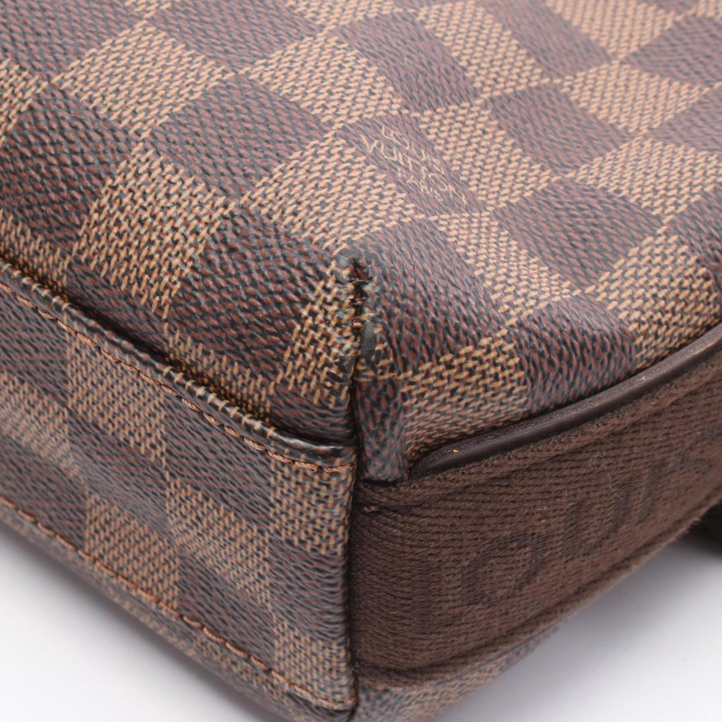 Louis Vuitton Coated Canvas Brown Shoulder Bags