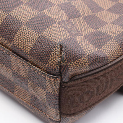 Louis Vuitton Coated Canvas Brown Shoulder Bags