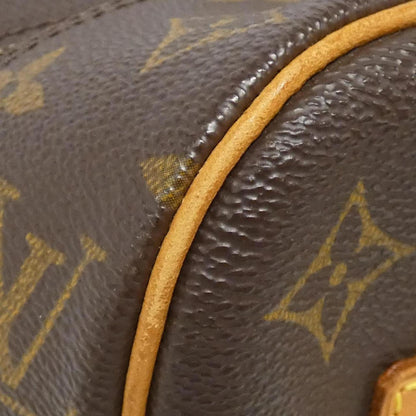 Louis Vuitton Coated Canvas Brown Shoulder Bags