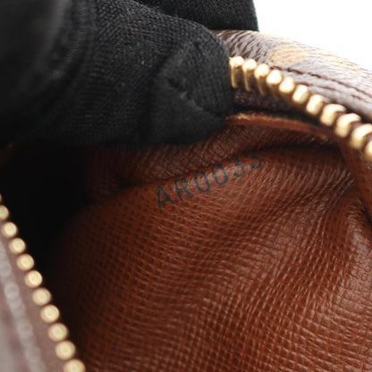 Louis Vuitton Coated Canvas Brown Shoulder Bags