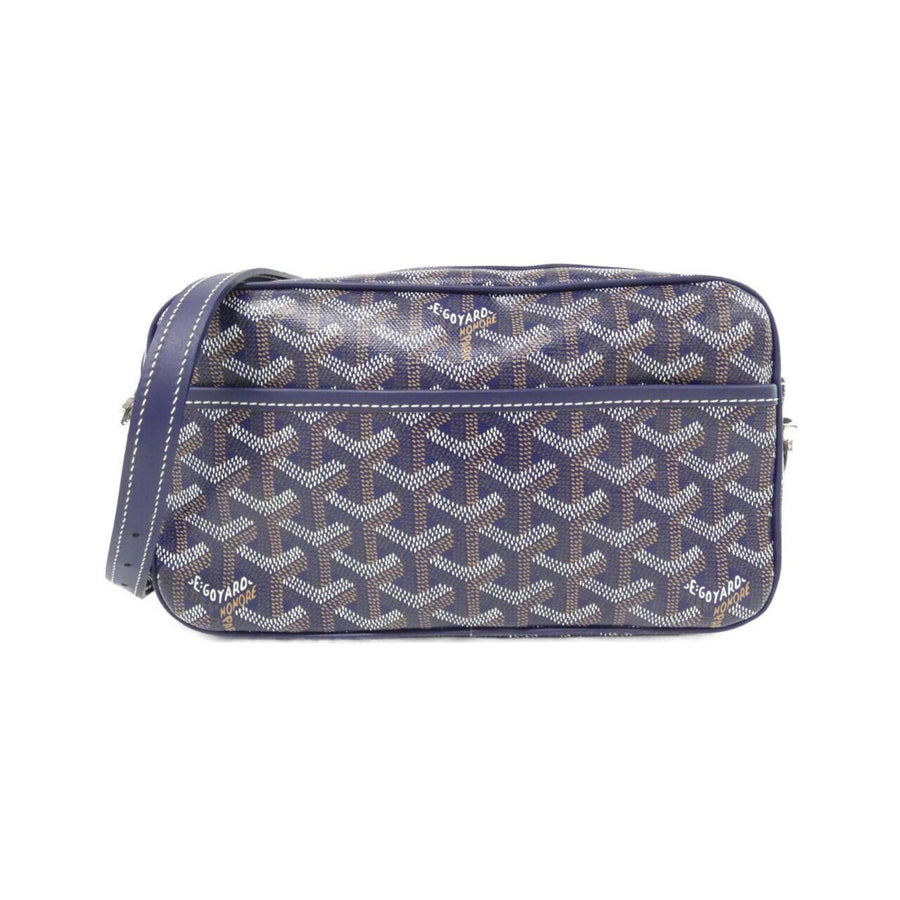 Goyard Coated Canvas Blue Shoulder Bags