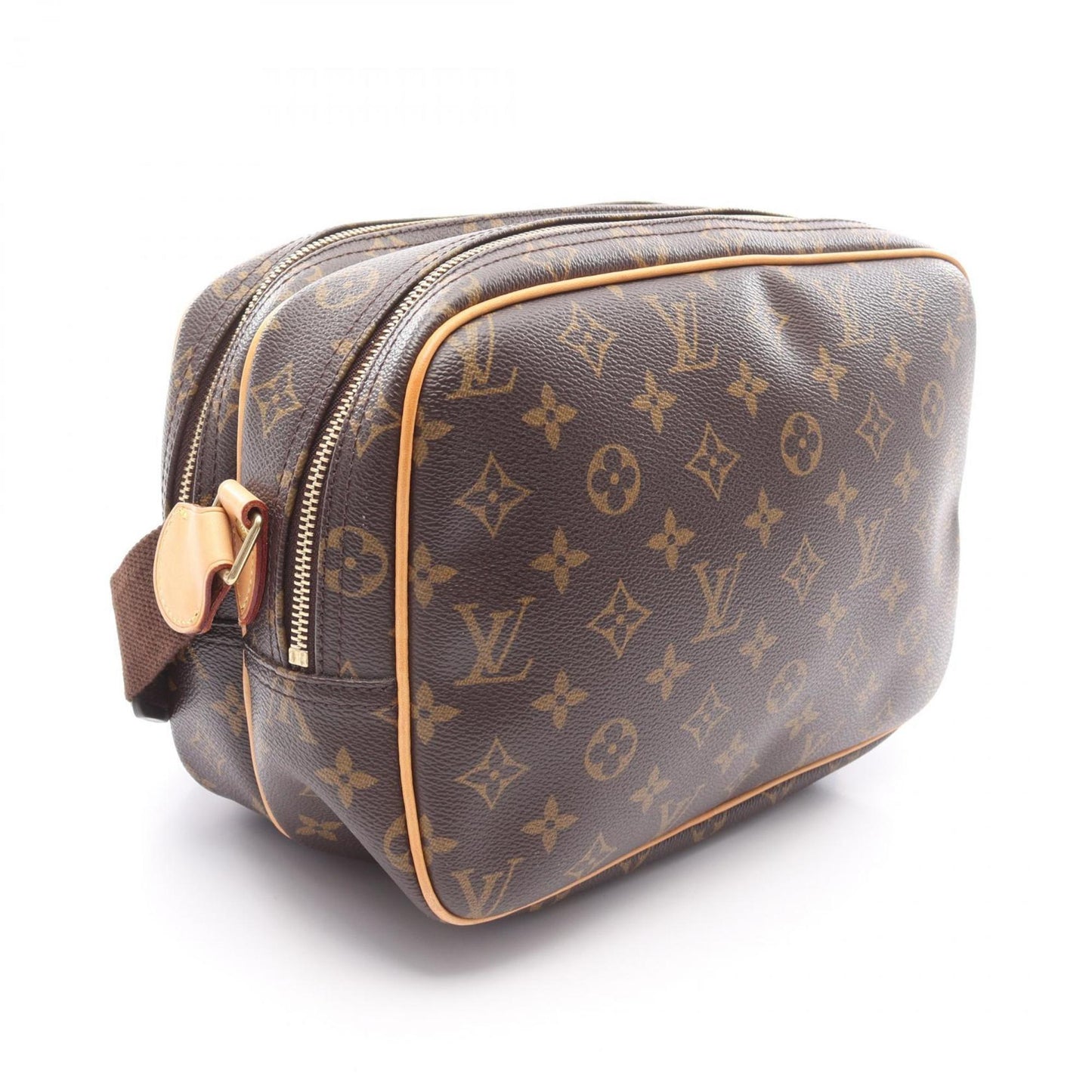 Louis Vuitton Coated Canvas Brown Shoulder Bags