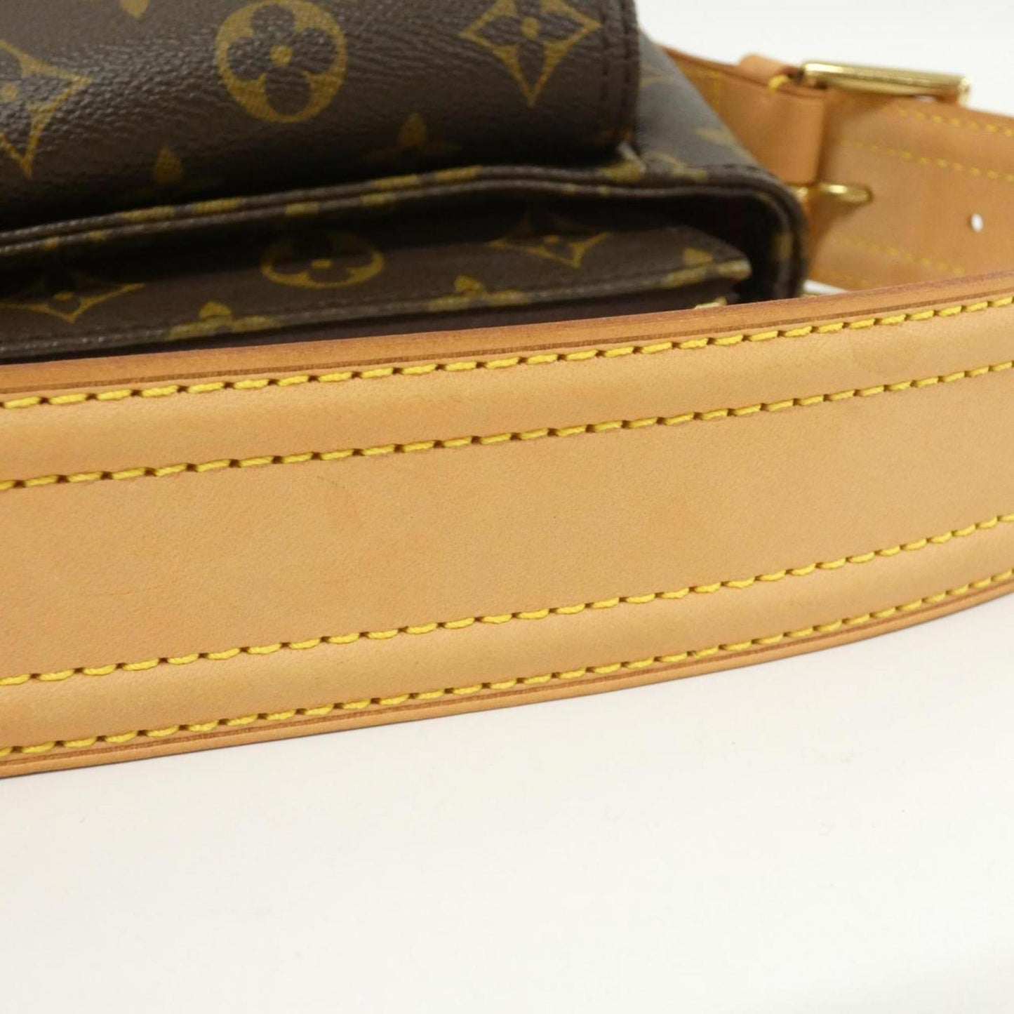 Louis Vuitton Coated Canvas Brown Shoulder Bags