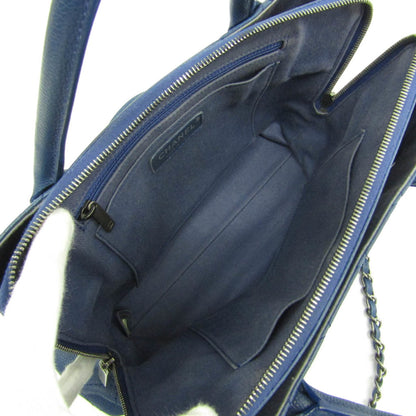 Chanel Calfskin Blue Handbags