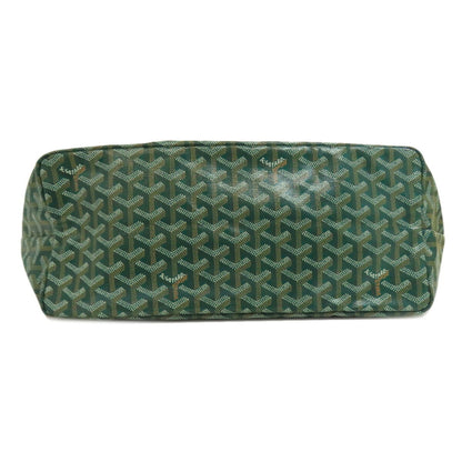 Goyard Coated Canvas Green Tote Bags