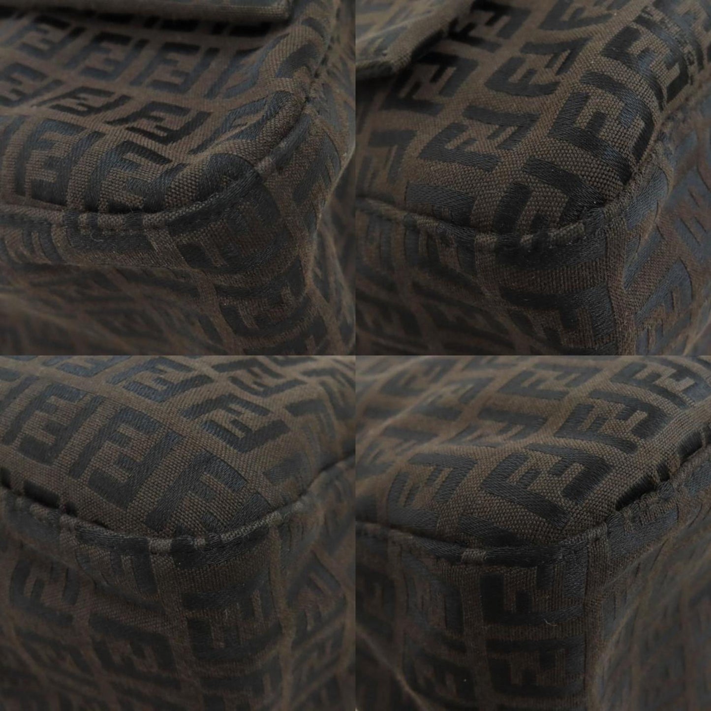 Fendi Canvas Brown Handbags