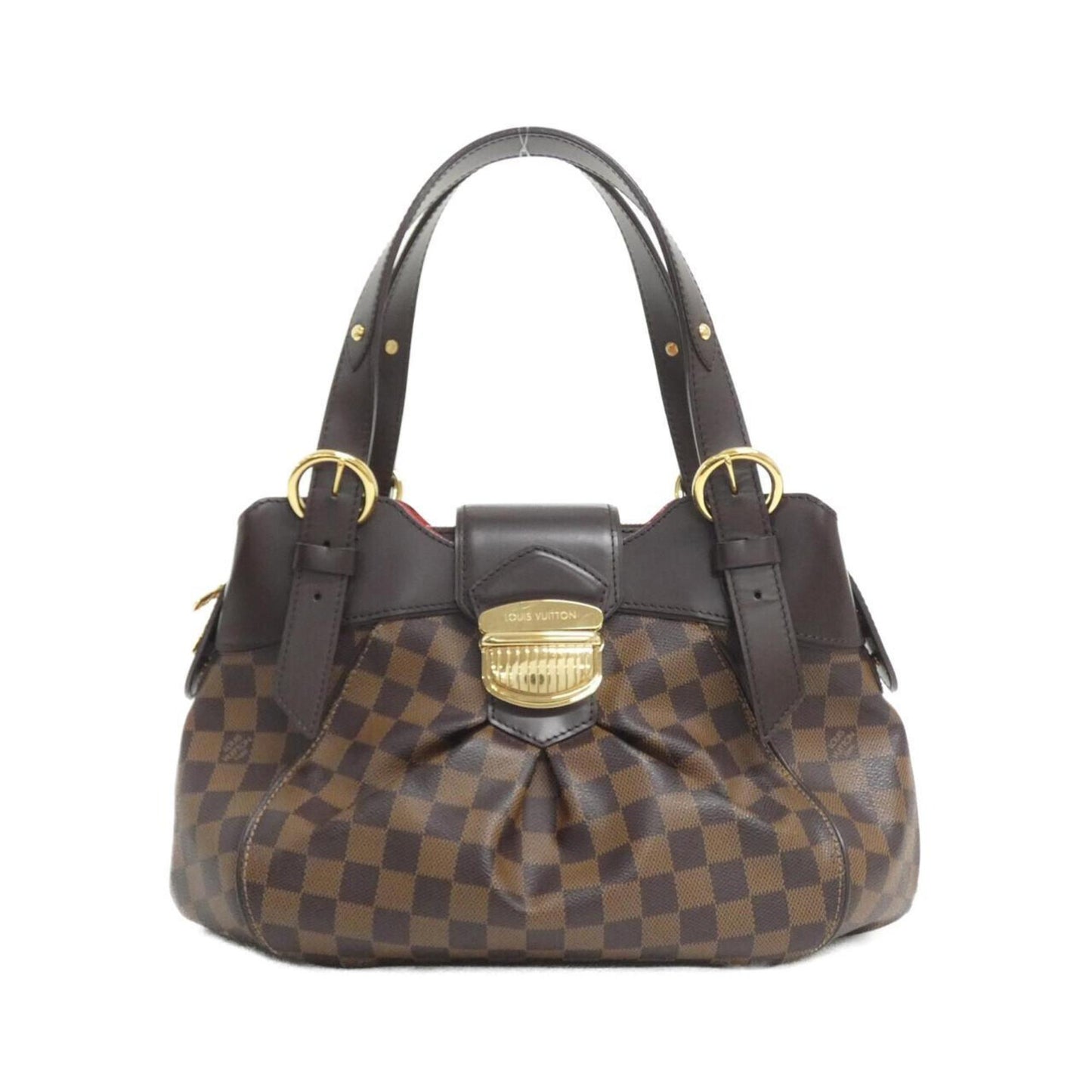 Louis Vuitton Coated Canvas Brown Handbags