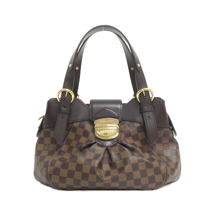 Louis Vuitton Coated Canvas Brown Handbags