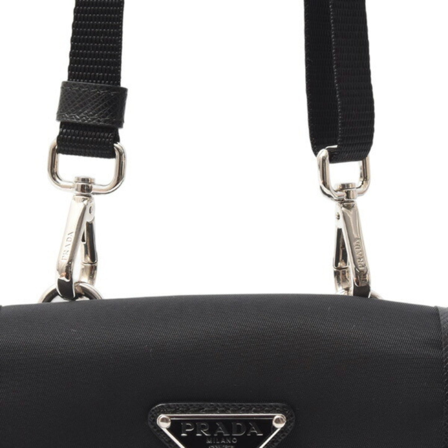 Prada Nylon Black Shoulder Bags