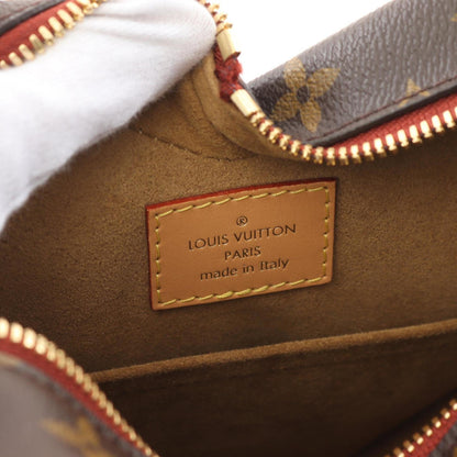 Louis Vuitton Coated Canvas Brown Shoulder Bags