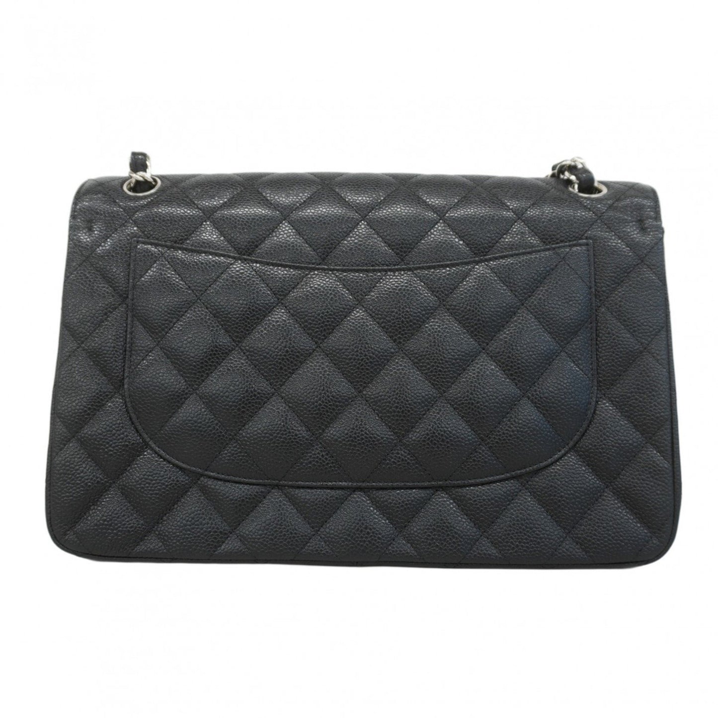 Chanel Calfskin Black Shoulder Bags