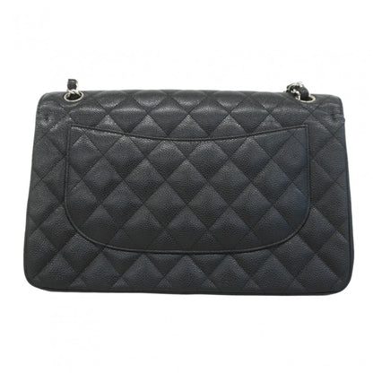 Chanel Calfskin Black Shoulder Bags