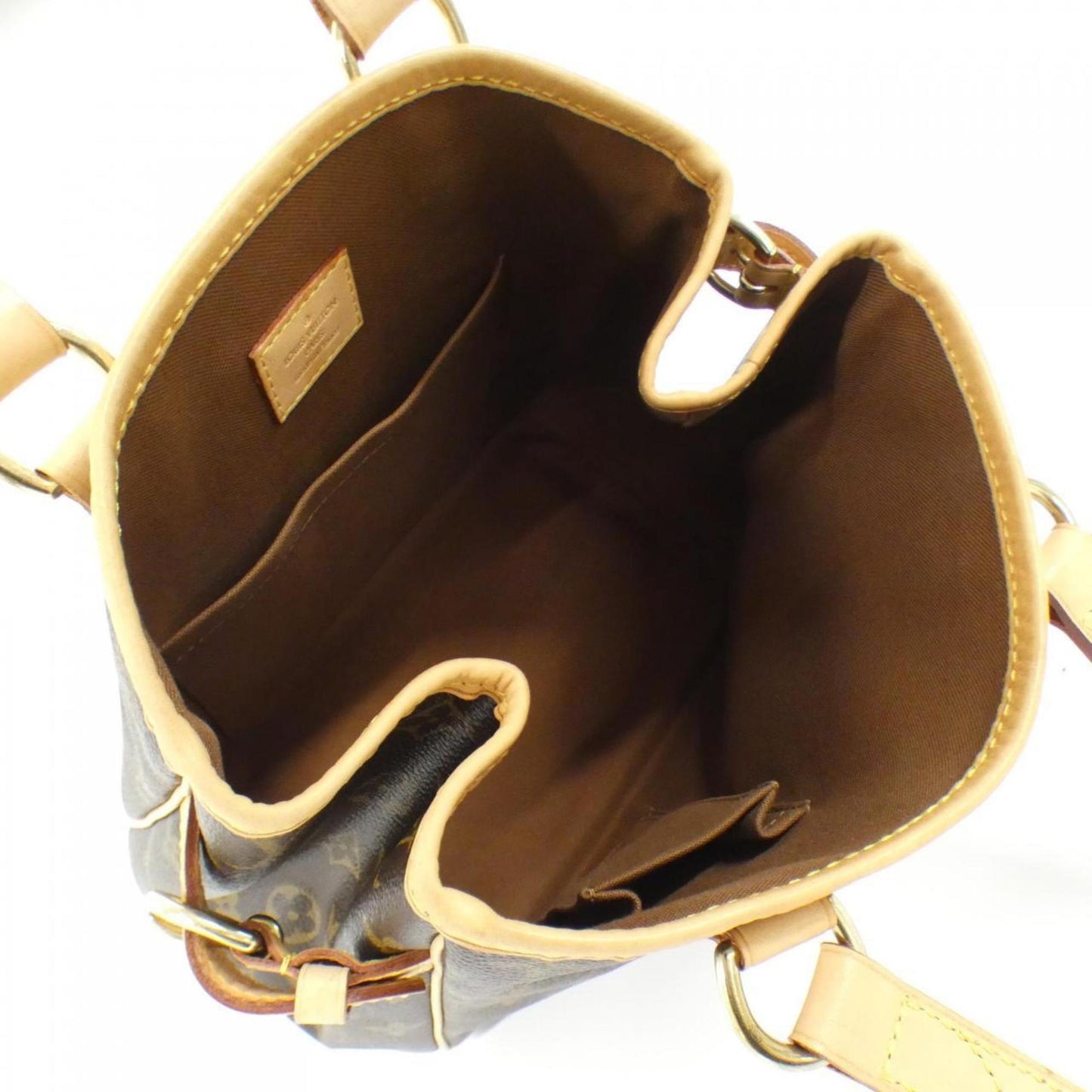 Louis Vuitton Coated Canvas Brown Handbags