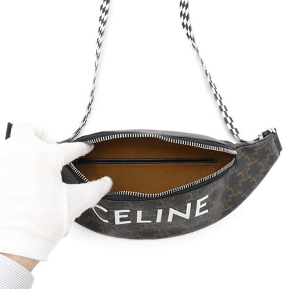 Celine Pvc Brown Crossbody Bags
