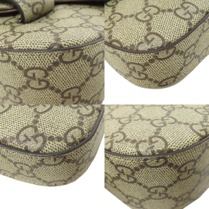Gucci Pvc Brown Shoulder Bags
