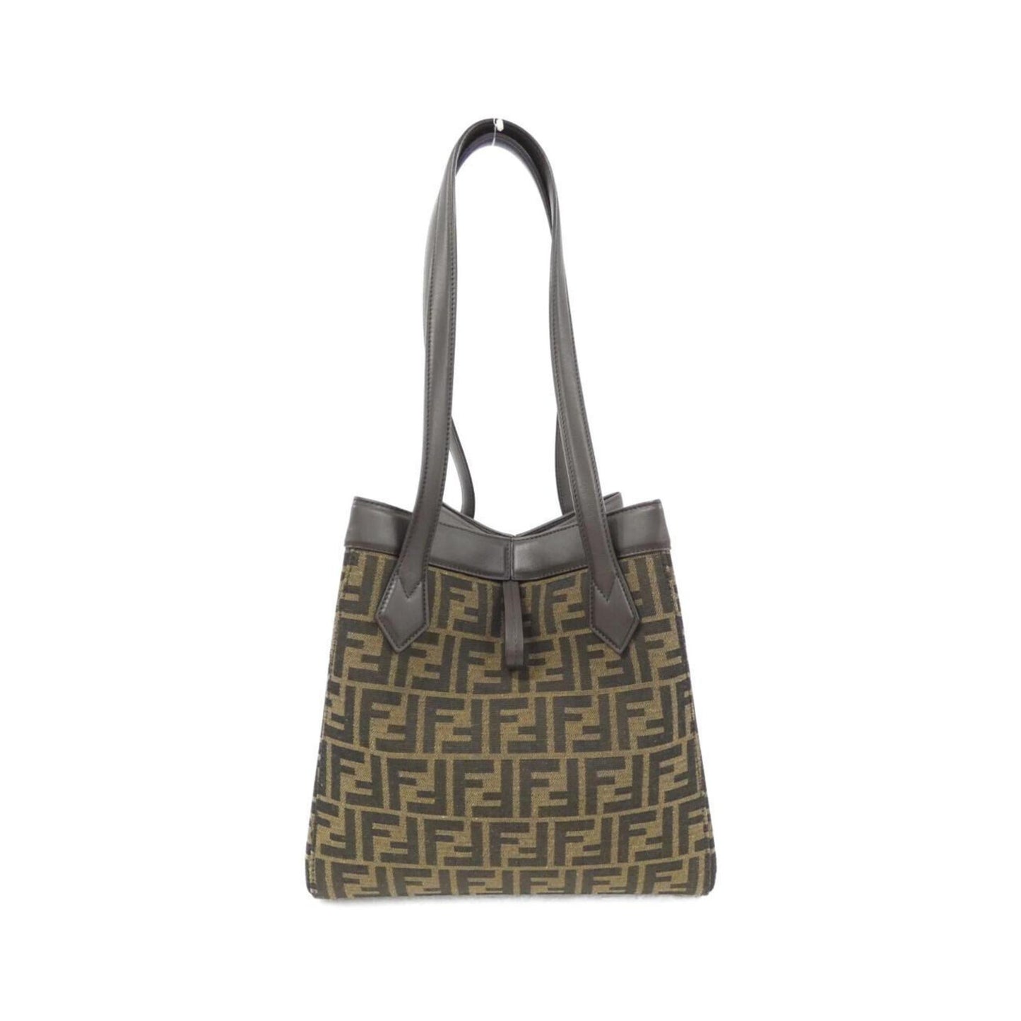 Fendi Canvas Brown Shoulder Bags