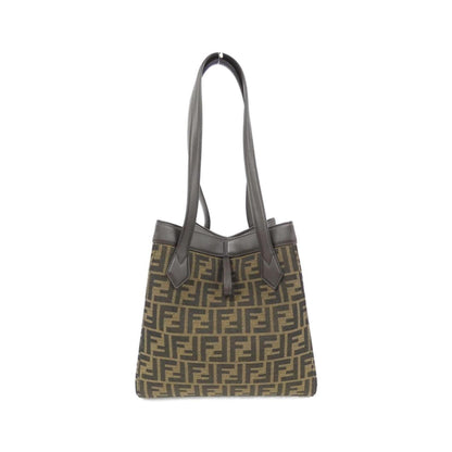 Fendi Canvas Brown Shoulder Bags