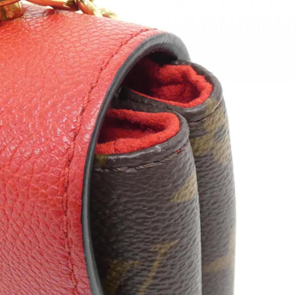 Louis Vuitton Monogram Canvas Red Shoulder Bags