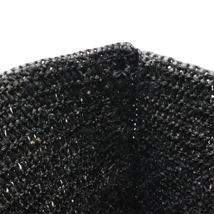 Loewe Woven Fabric Black Shoulder Bags