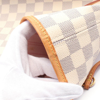 Louis Vuitton Coated Canvas White Tote Bags