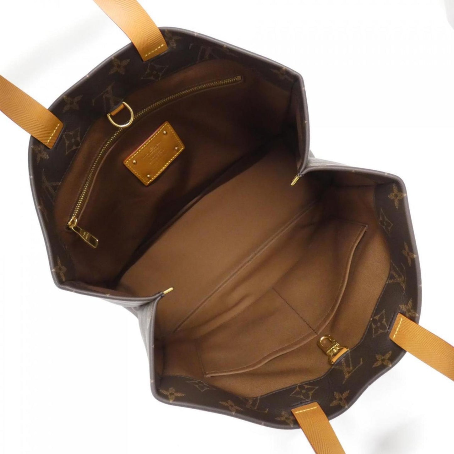Louis Vuitton Coated Canvas Brown Handbags