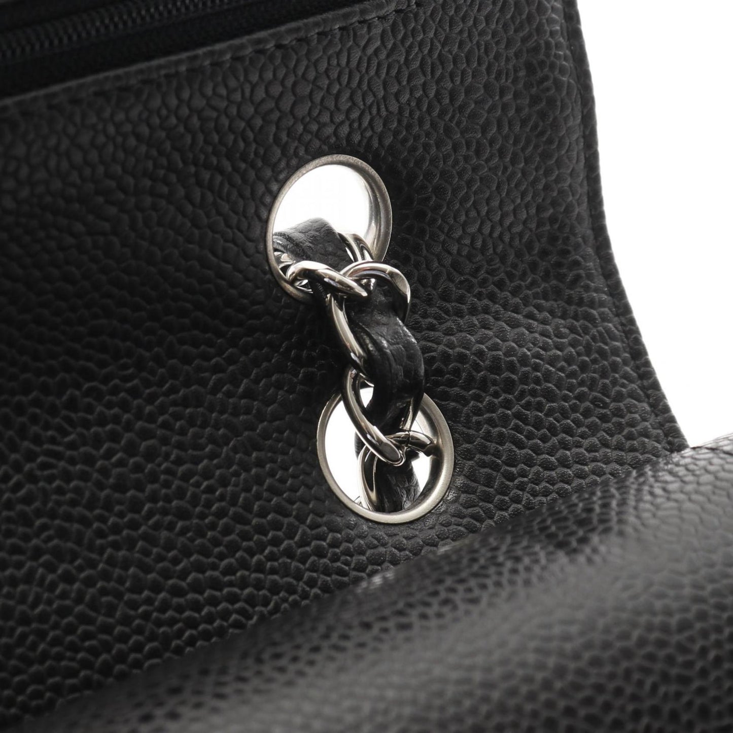 Chanel Calfskin Black Shoulder Bags