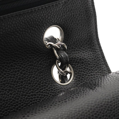 Chanel Calfskin Black Shoulder Bags
